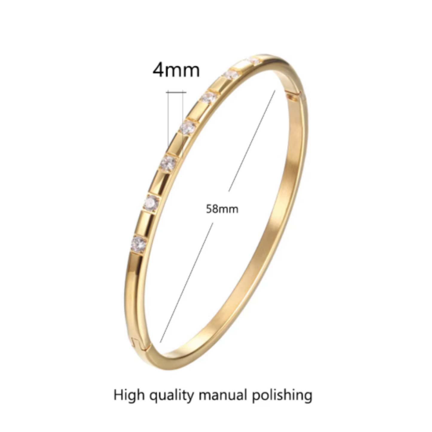 Grace Bangle | Gold