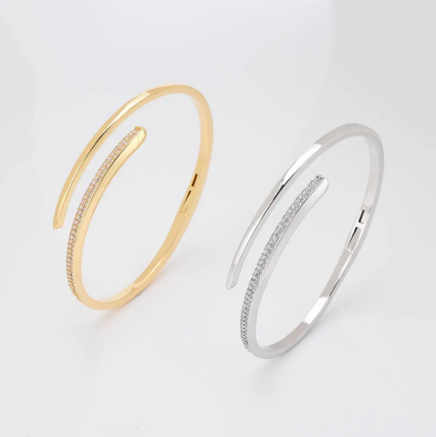 Sleek Bangle | Silver