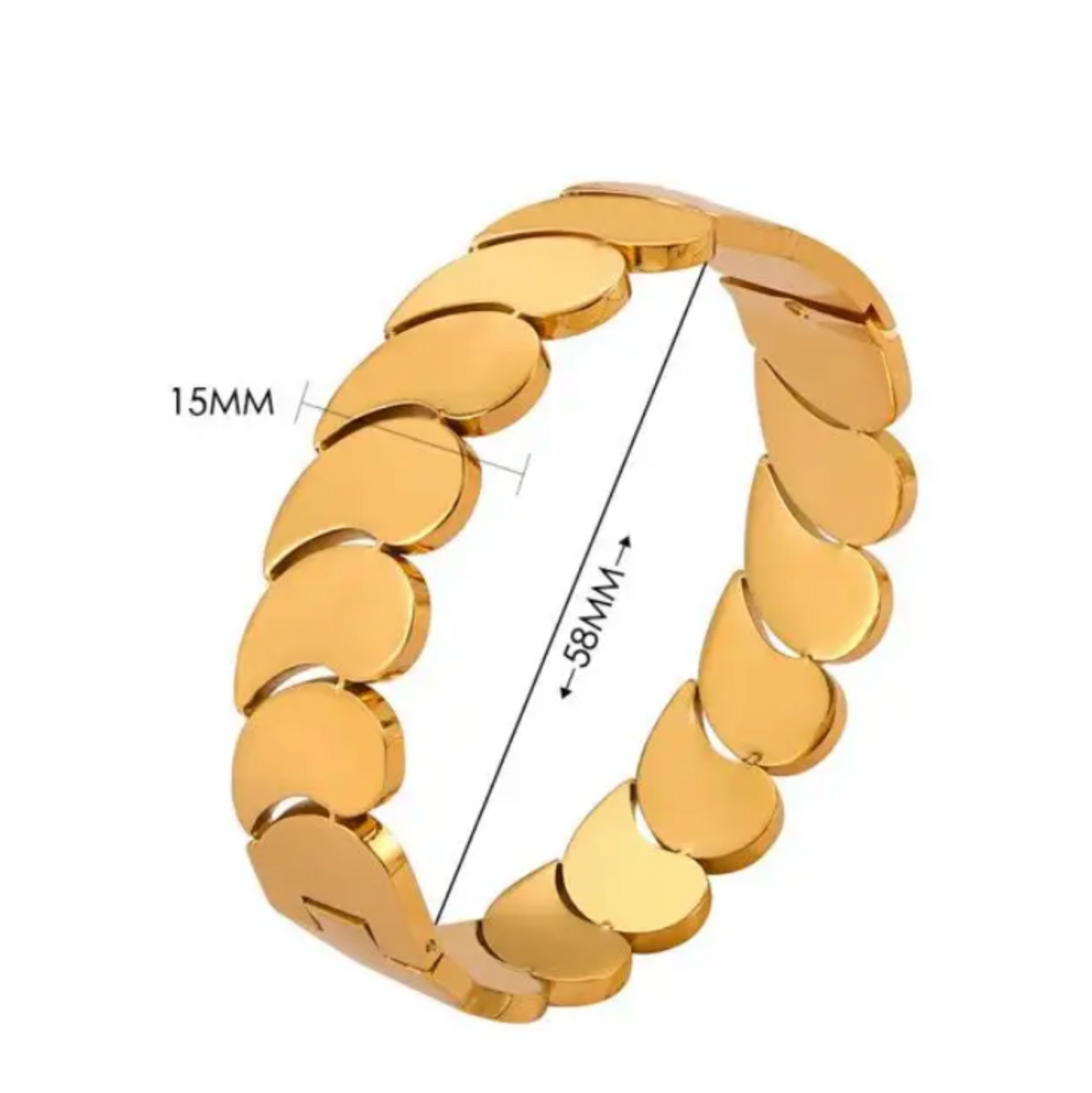 Petal Bangle | Gold