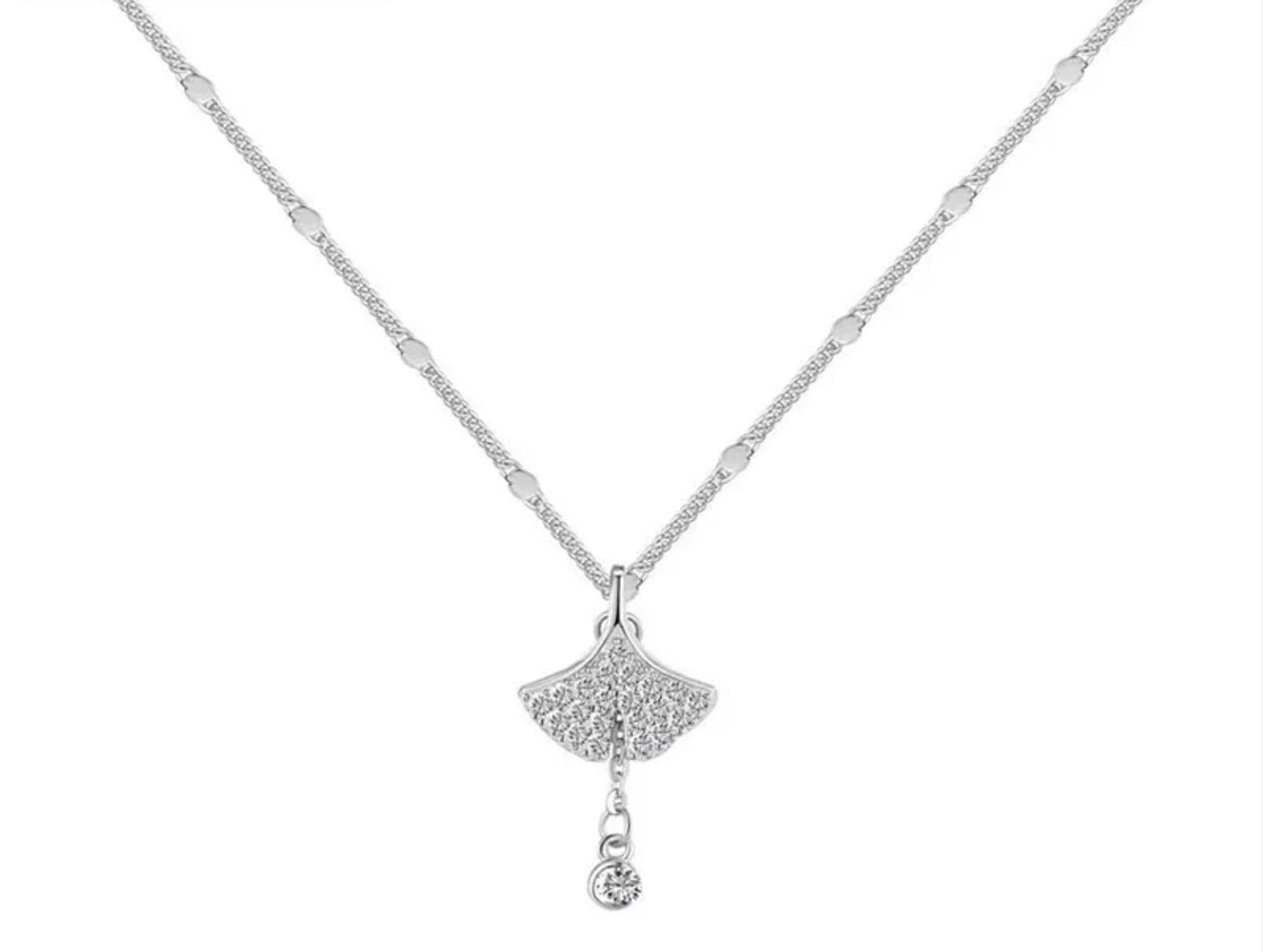 Ginkgo Pendant | Gold