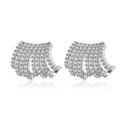Glitz Earrings | Silver