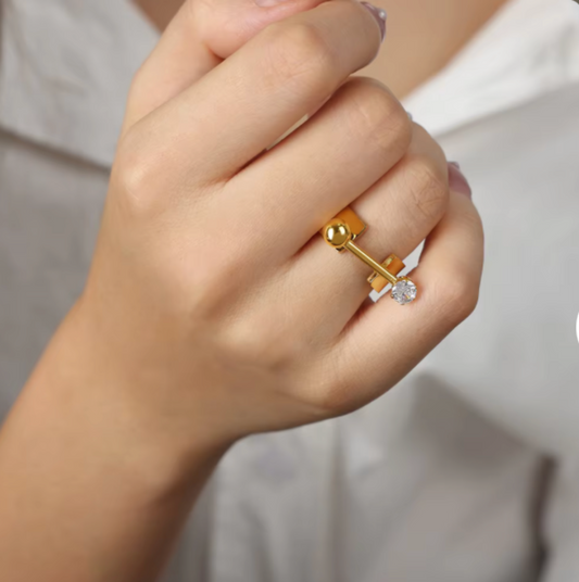 Axis Ring | Gold