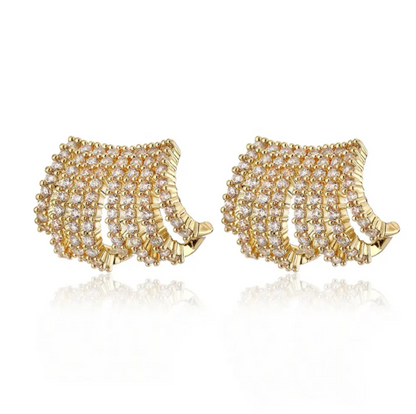 Glitz Earrings | Silver