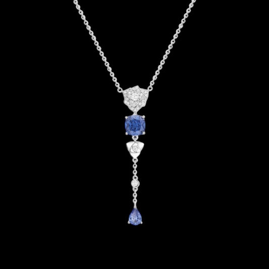 Camellia Necklace | Blue