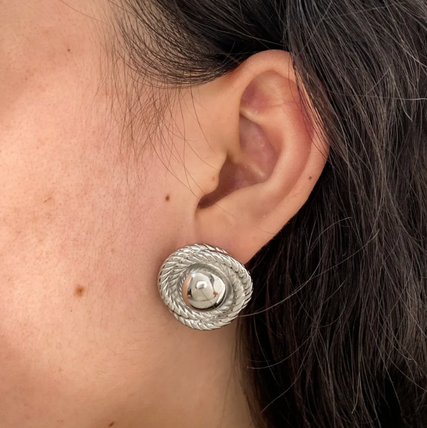 Eon Earrings | Silver