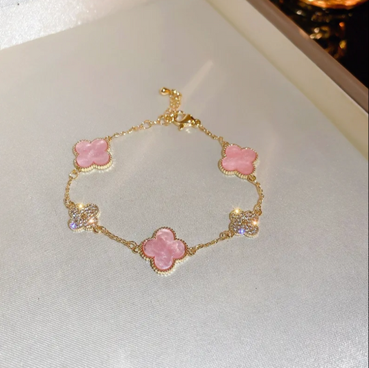 Sophia Bracelet | Pink