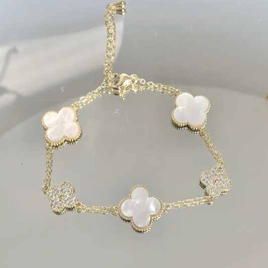 Sophia Bracelet | White