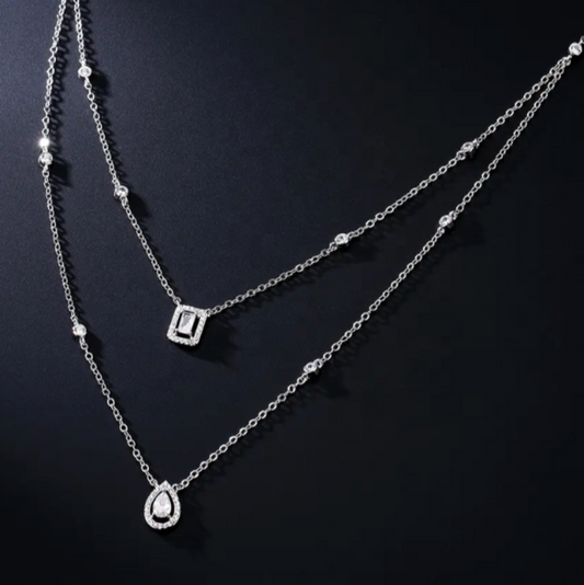 Sparkle Duo Necklace